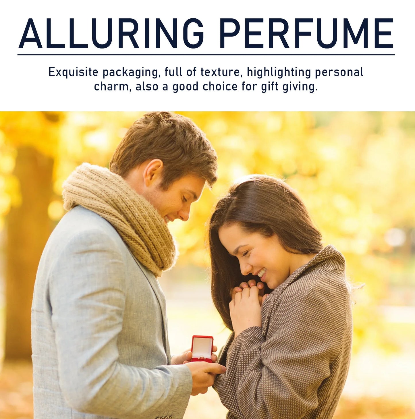 50ml Men's Lasting Perfume for A Charming Dating Atmosphere