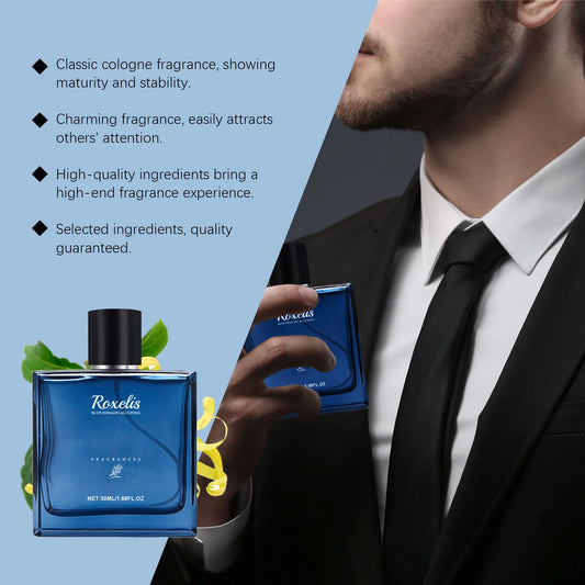 50ml Charming Men's Blue Domain Fragrance Perfume Spray