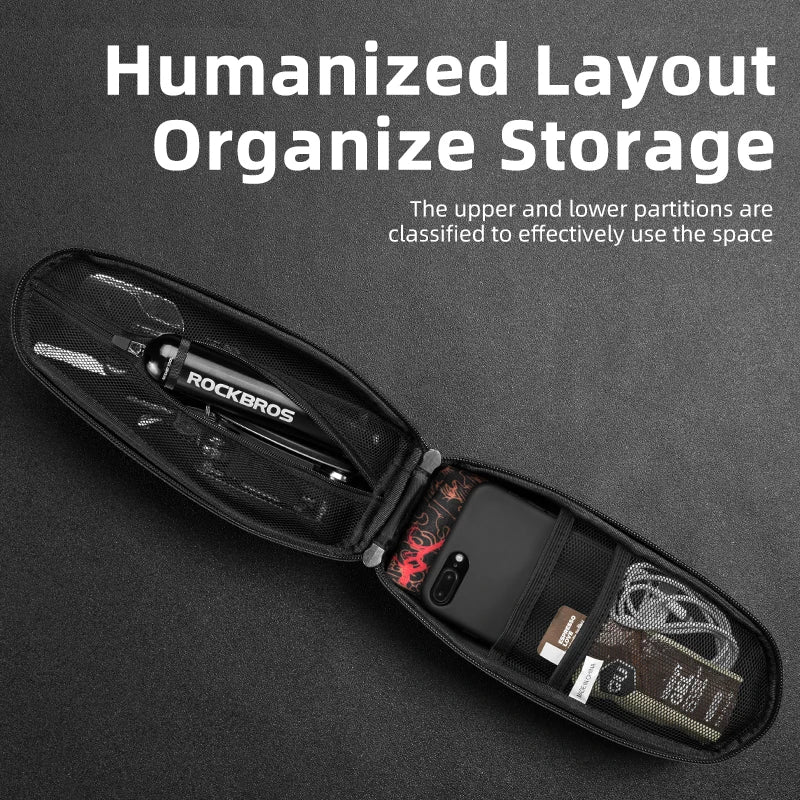 Hard Shell Front Frame Scooter Hanging Waterproof Bag