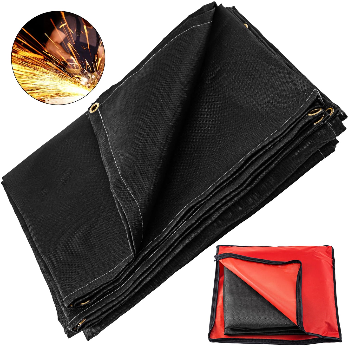 Firesafe Fiberglass Emergency Survival Blanket, 6x10, 8x10,10x10 Ft