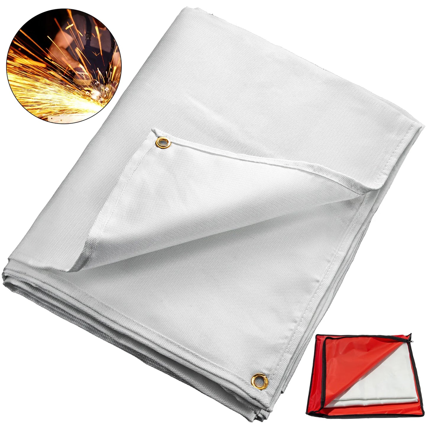 Firesafe Fiberglass Emergency Survival Blanket, 6x10, 8x10,10x10 Ft