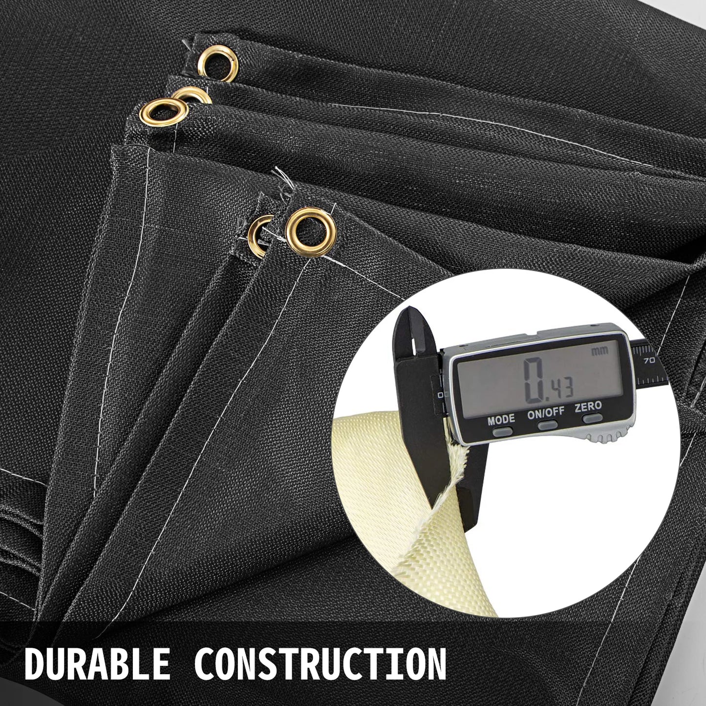 Firesafe Fiberglass Emergency Survival Blanket, 6x10, 8x10,10x10 Ft