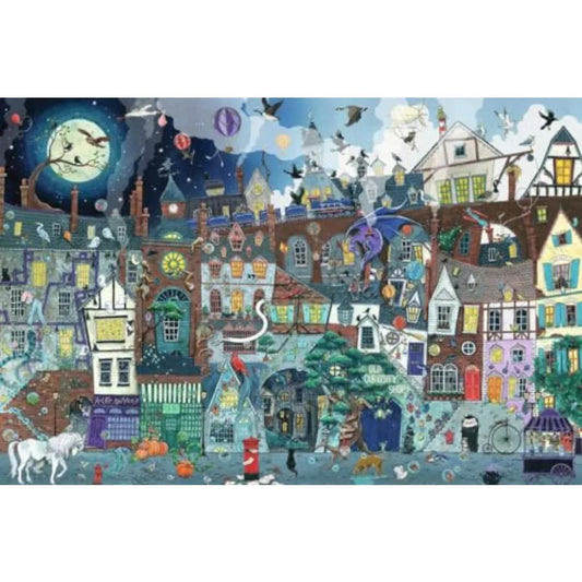 Fantasy Street - 5000 Piece Jigsaw Puzzle - Olde Victorian Street Faire