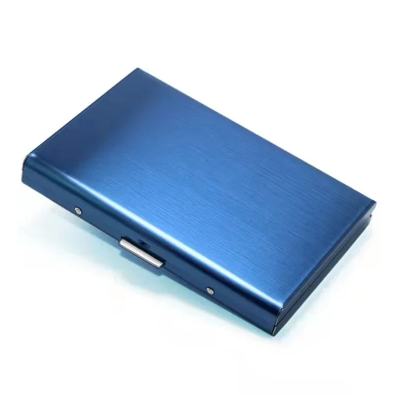 Slim Aluminum Mini Wallet, RFID Credit Card Holder