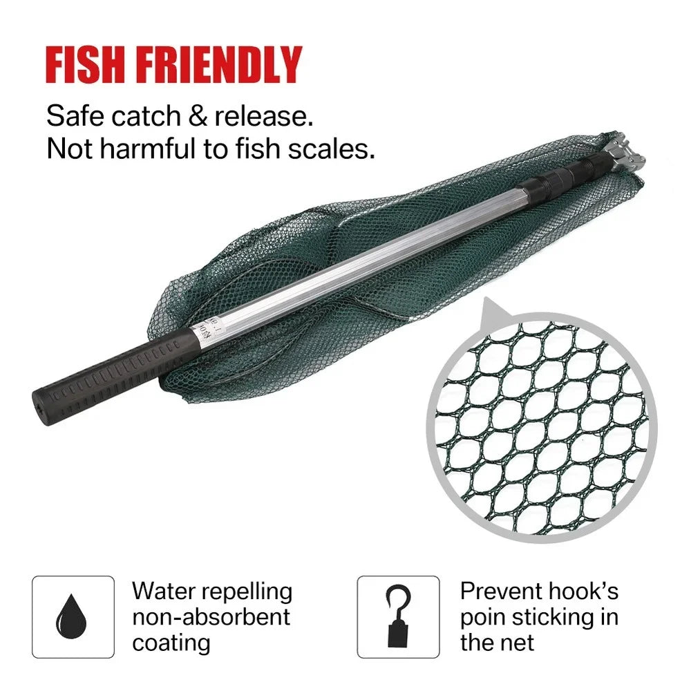 Telescopic Folding 190 cm Fishing Landing Net