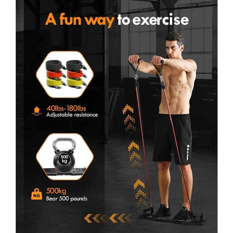 Portable Push-Up Board, Exercise Equipment