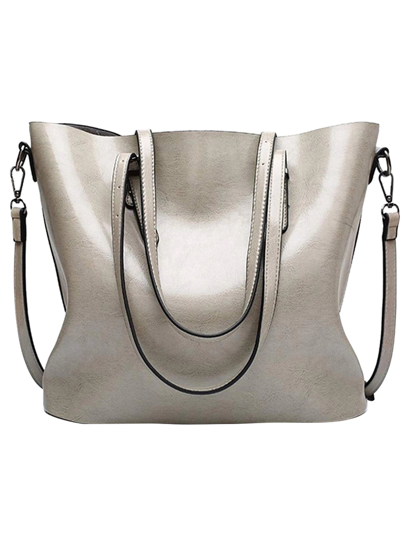 Women's Leather Purse With Handle