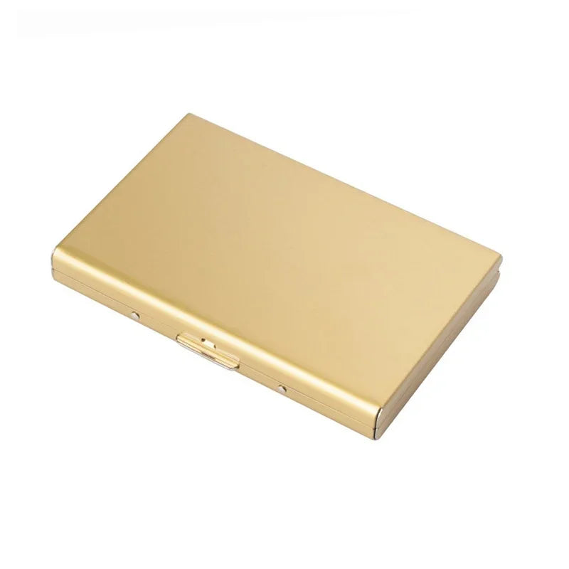 Slim Aluminum Mini Wallet, RFID Credit Card Holder