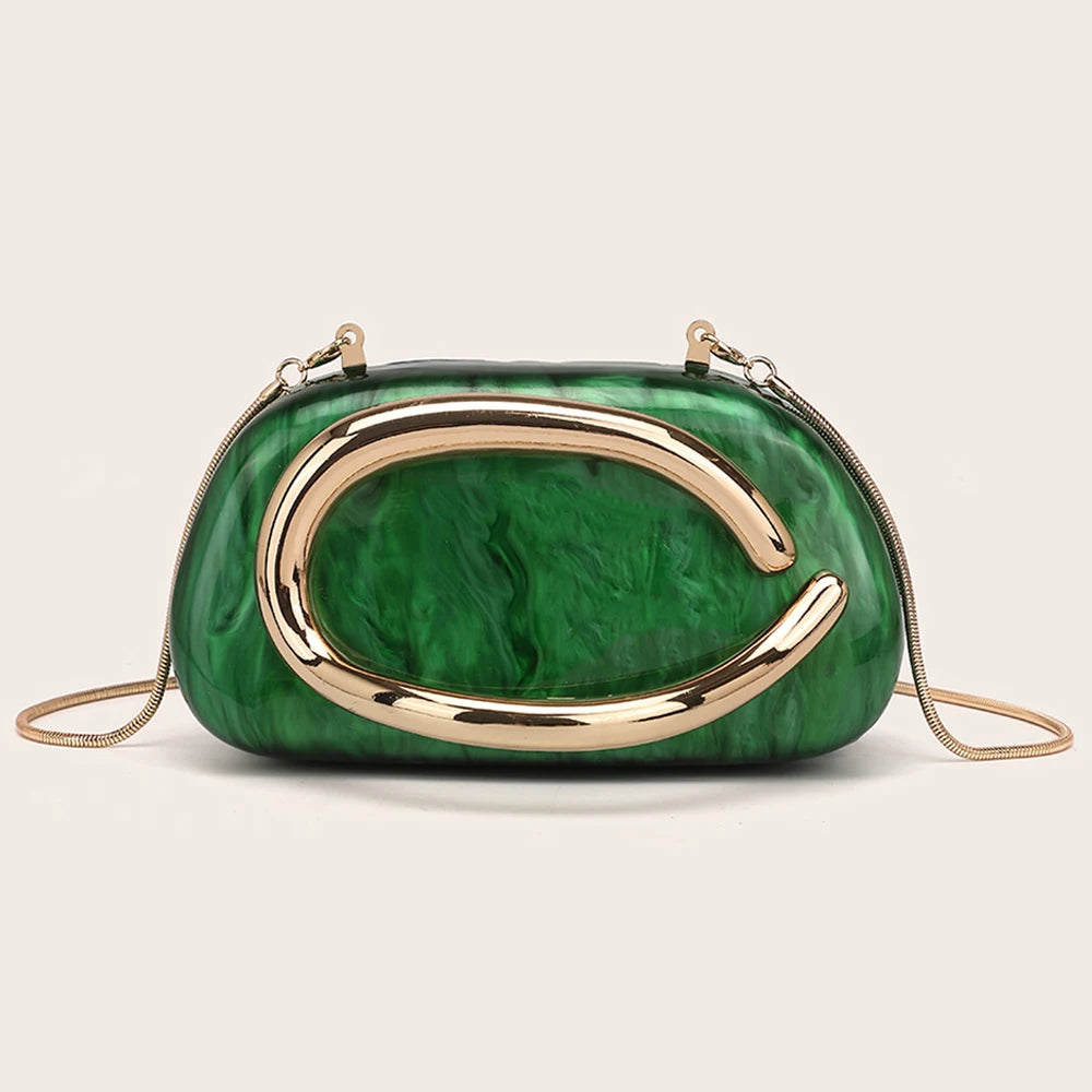 Women's Fashion Luxury Evening Clutch, Shoulder, Crossbody Handbag