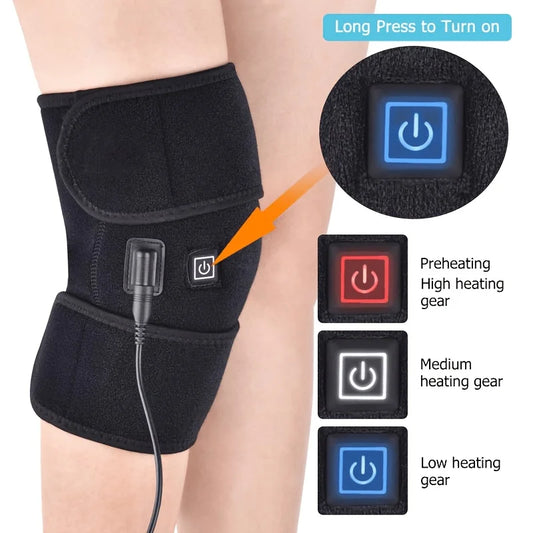 1pc USB Heated Knee Massager