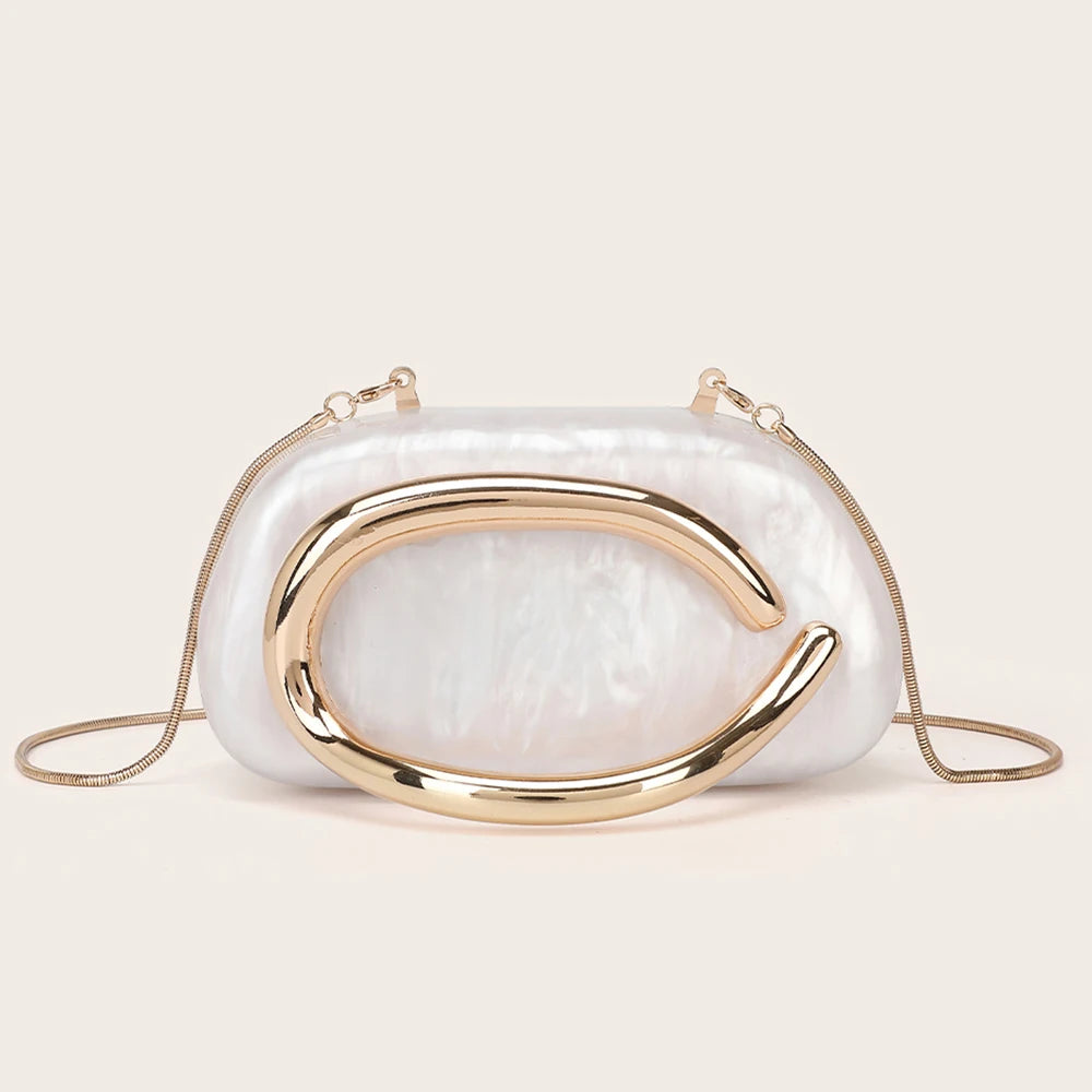 Women's Fashion Luxury Evening Clutch, Shoulder, Crossbody Handbag