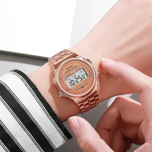 Women's Casual LED Electronic Watch