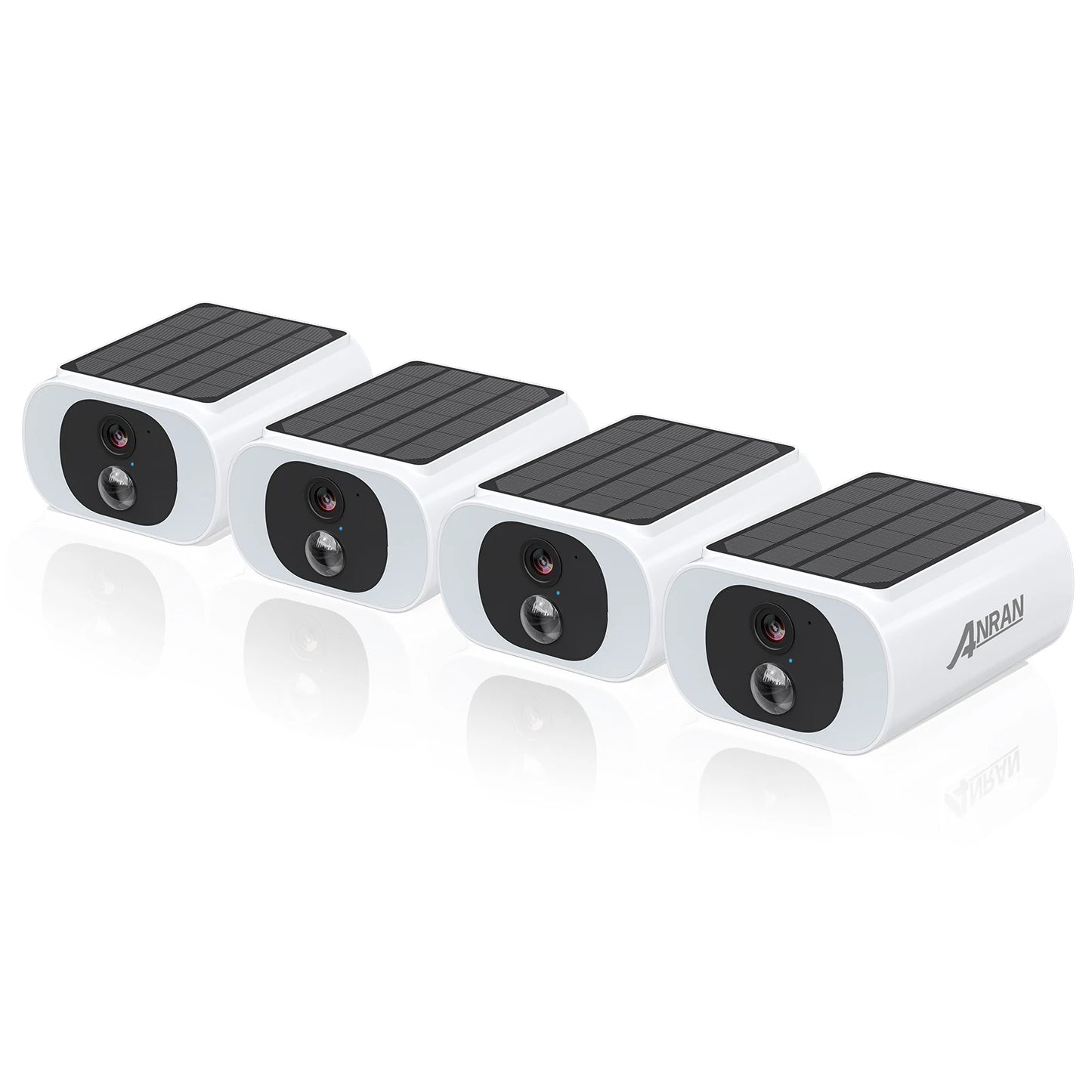 2/3/4 PCS Outdoor Wireless WIFI Security Camera 2.4G 3MP Battery Solar,
Local Alarm