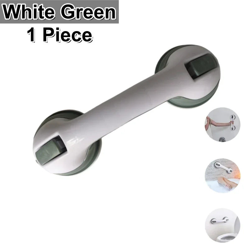 Dual Locking Suction Cup Bathroom Safety Grab Bars