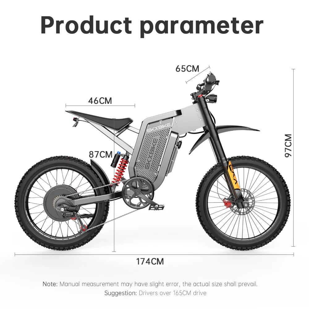 Adult Off-Road X21 Max EMotorcycle 3000W 60V30AH