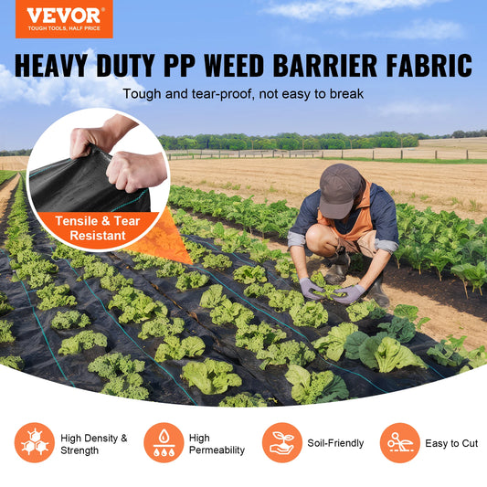 Heavy-Duty Landscape Weed Barrier