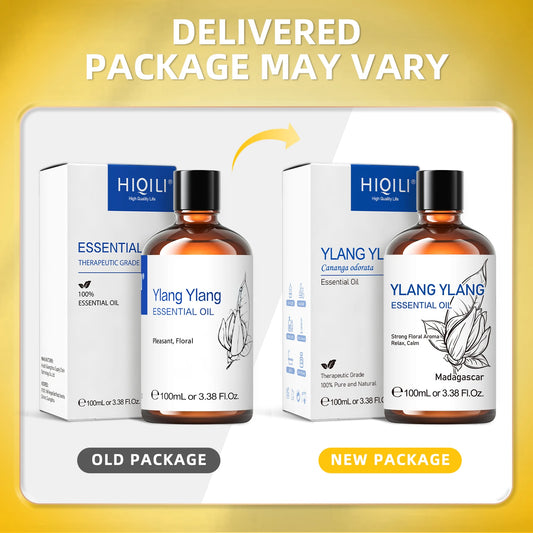 100 ML Ylang Ylang Essential Oils for Diffuser/Humidifier/Massage/Aromatherapy