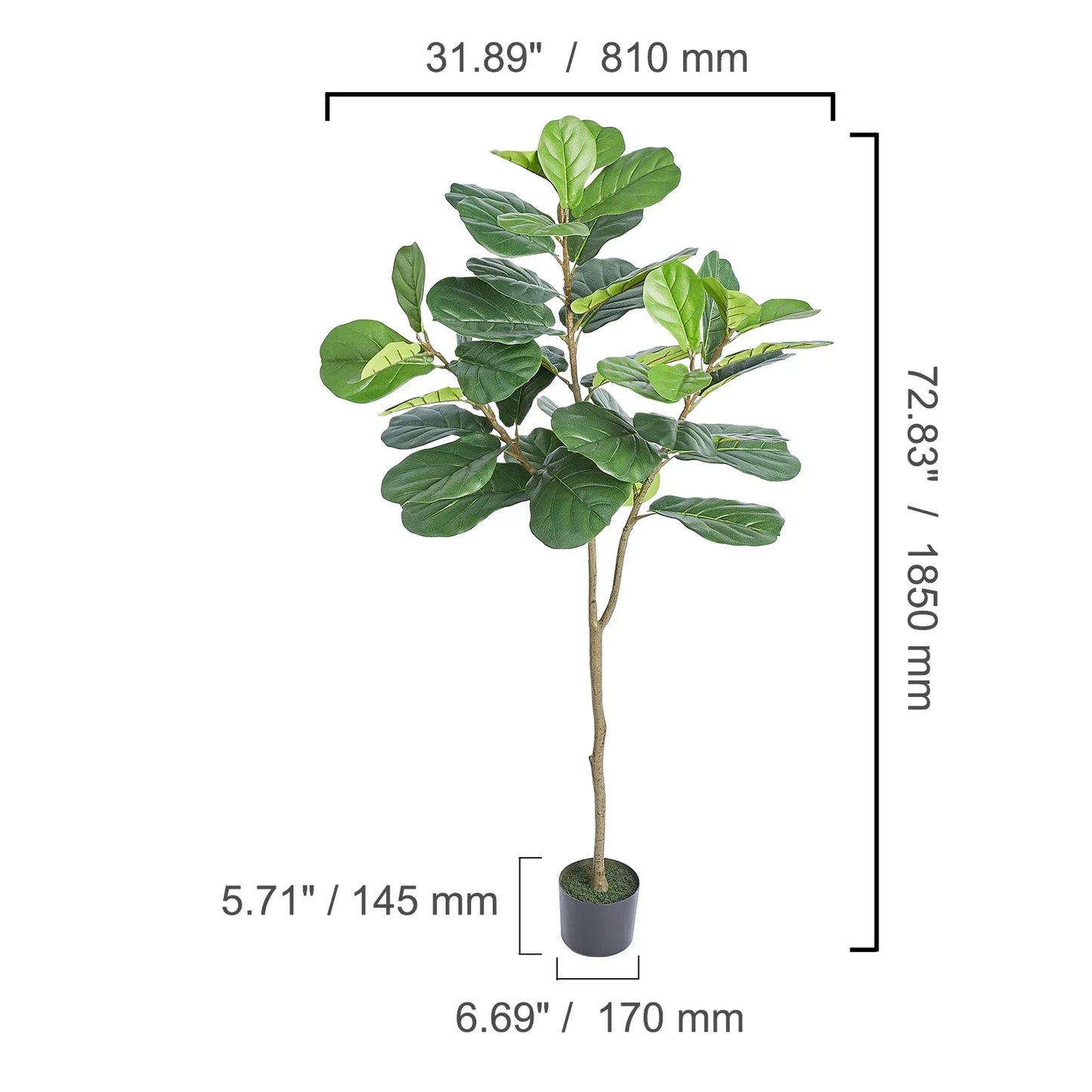 Artificial Olive Tree 4/5/6 FT Tall