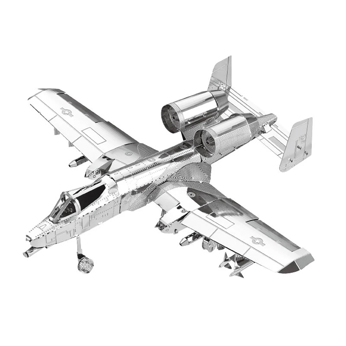 A-10 3D Metal Puzzle DIY Model Building Kit