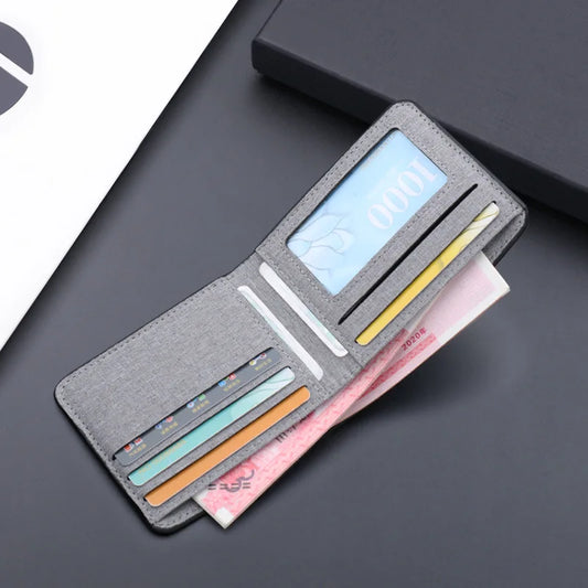 Canvas Credit Card Holder Wallet