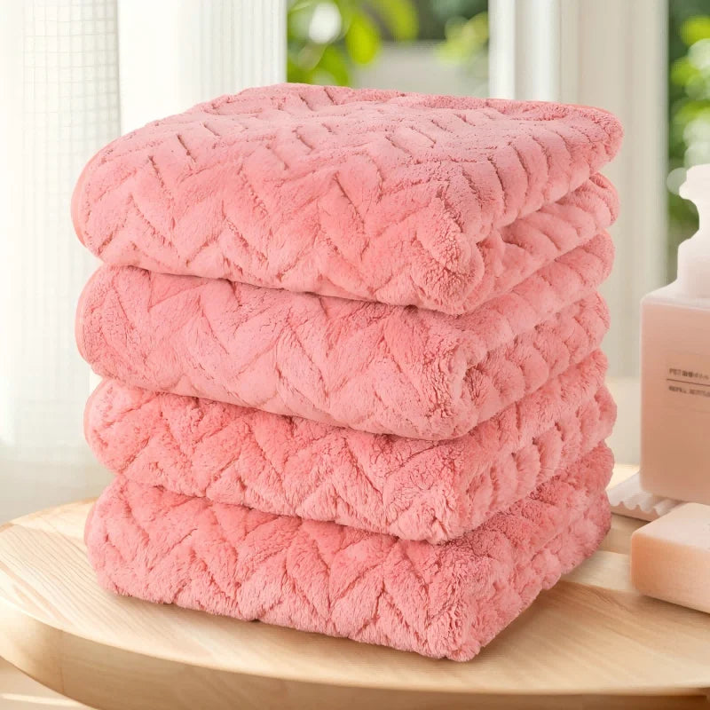 Ultra Soft Solid Color 4 Pc Towel Set