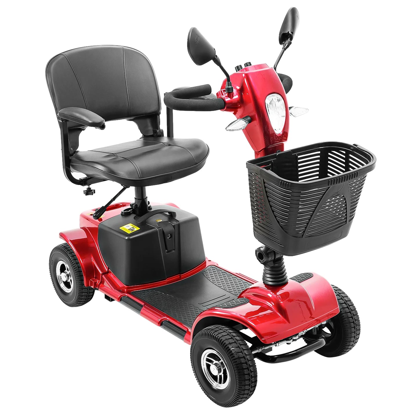 4 Wheel Folding Electric Powered Mobility Scooter/Wheelchair for Seniors, Adults