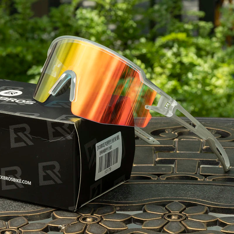 Cycling Glasses, UV400 Photochromic Polarized Lens