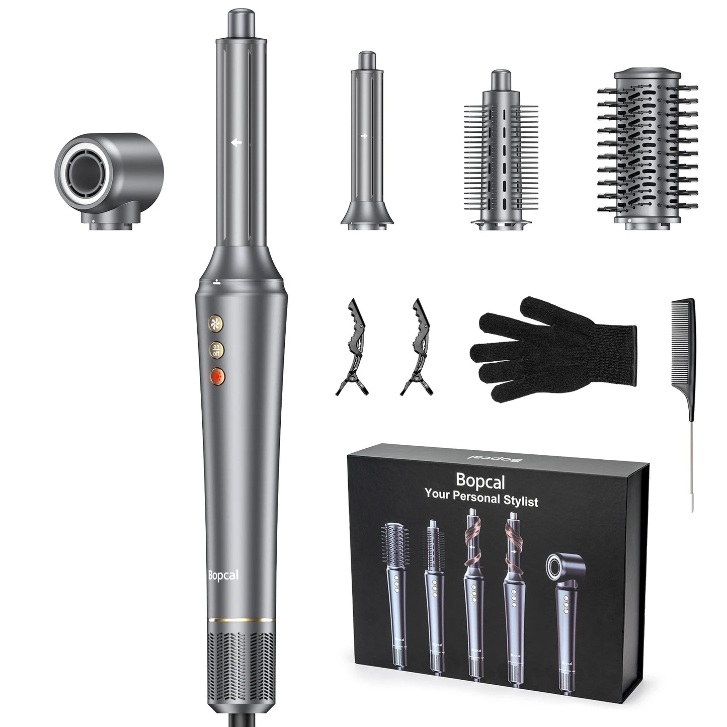 5 In 1 Electric Hair Dryer 1200W High Speed Blower