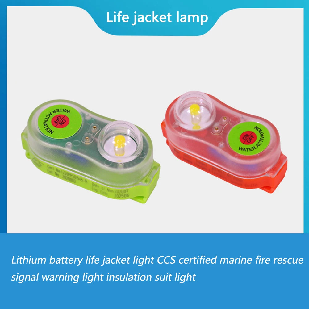 Emergency Water-Activated Safety Signal Lamp, Personal Locator Light