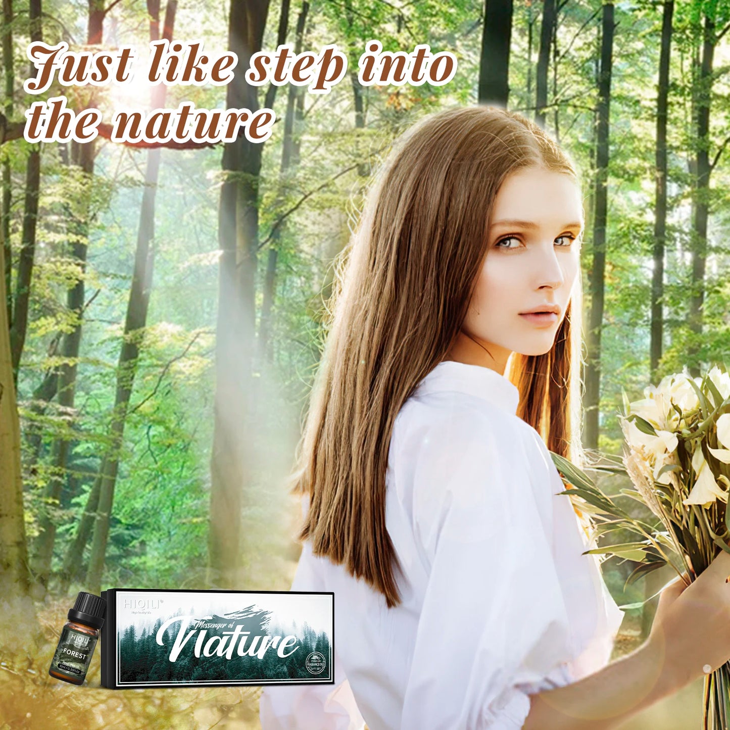 Nature Theme Fragrance Oils Top 6 Gift Set
