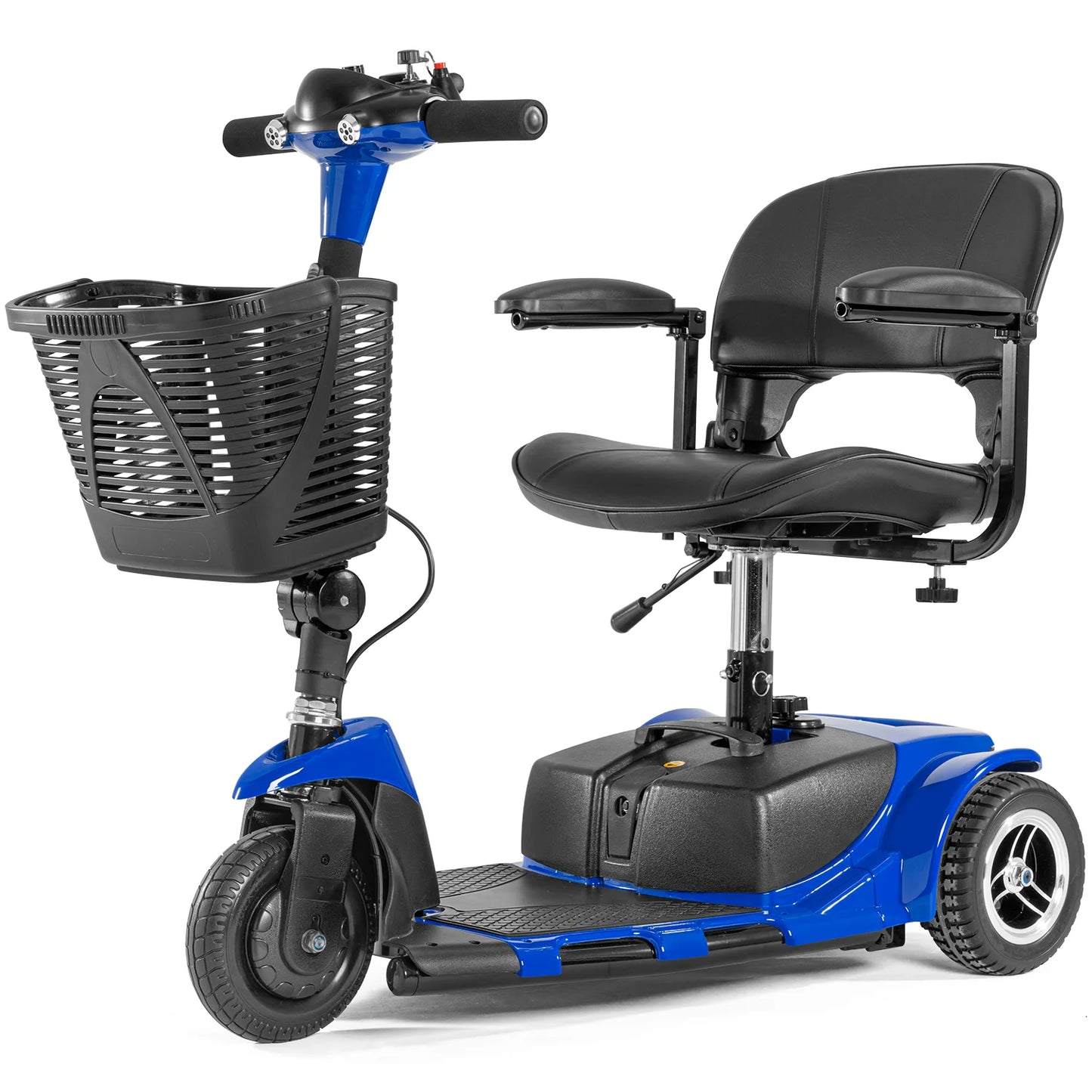 4 Wheel Folding Electric Powered Mobility Scooter/Wheelchair for Seniors, Adults