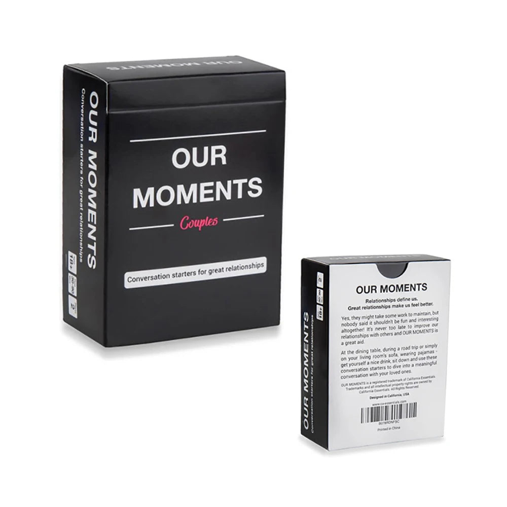 OUR MOMENTS Couples Card Game