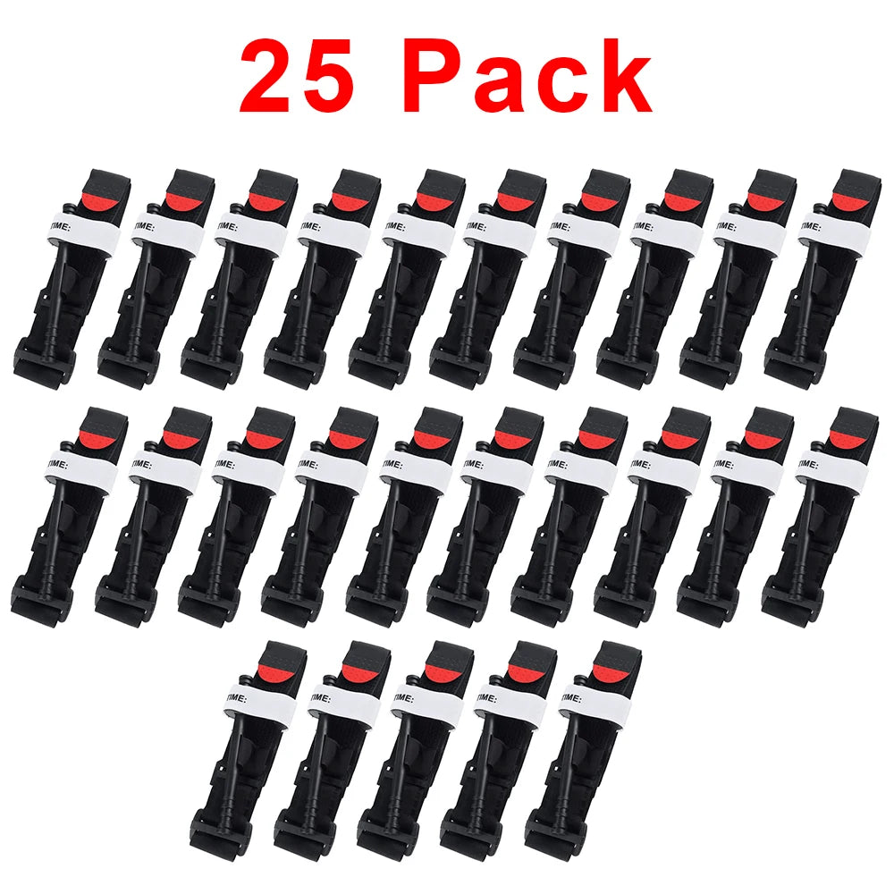 5/10/25 Pcs Portable First Aid Emergency Tourniquet