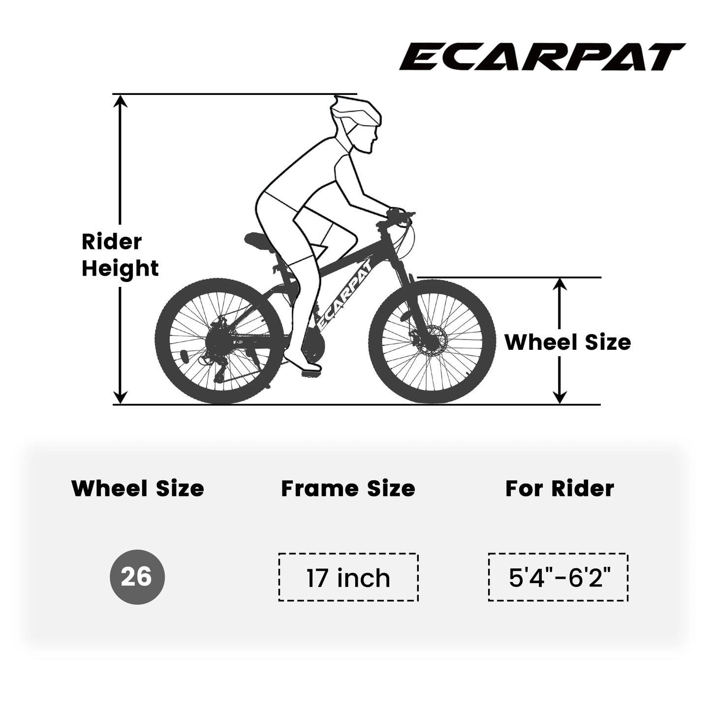 26 Inch 21 Speed Unisex Mountain Bike