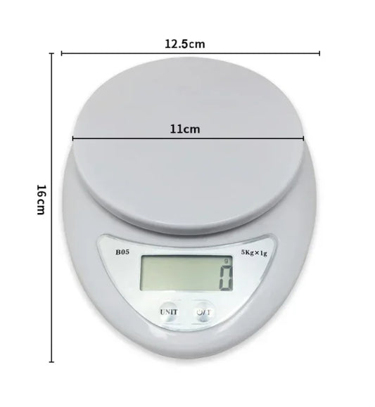 1pc 5kg Portable Digital LED Electronic Food Scale