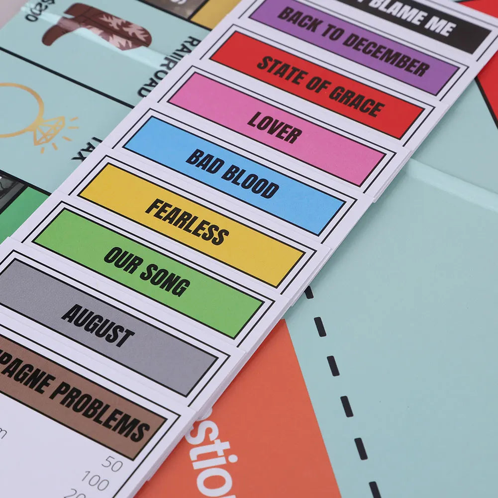 Family Swiftopoly Board Game