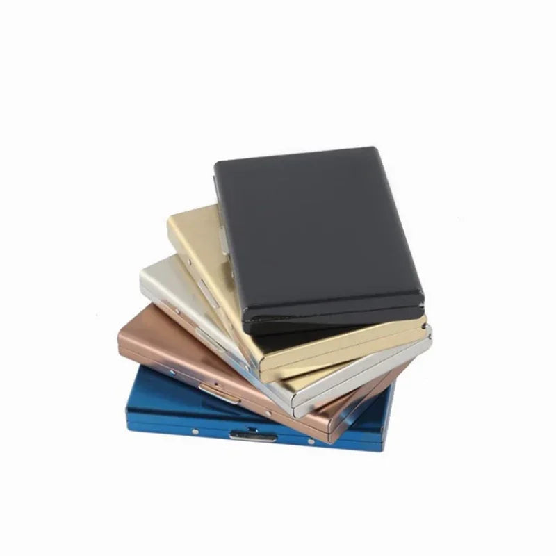 Slim Aluminum Mini Wallet, RFID Credit Card Holder