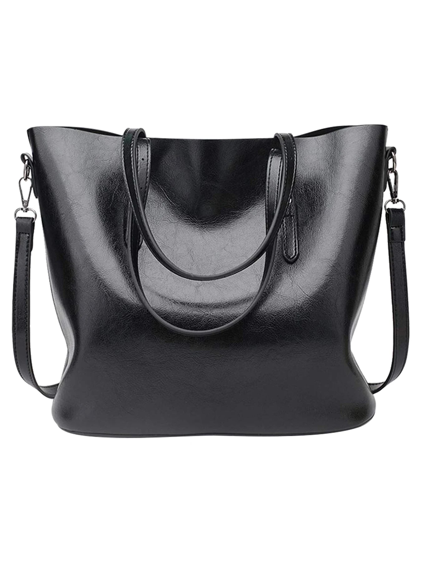 Women's Leather Purse With Handle