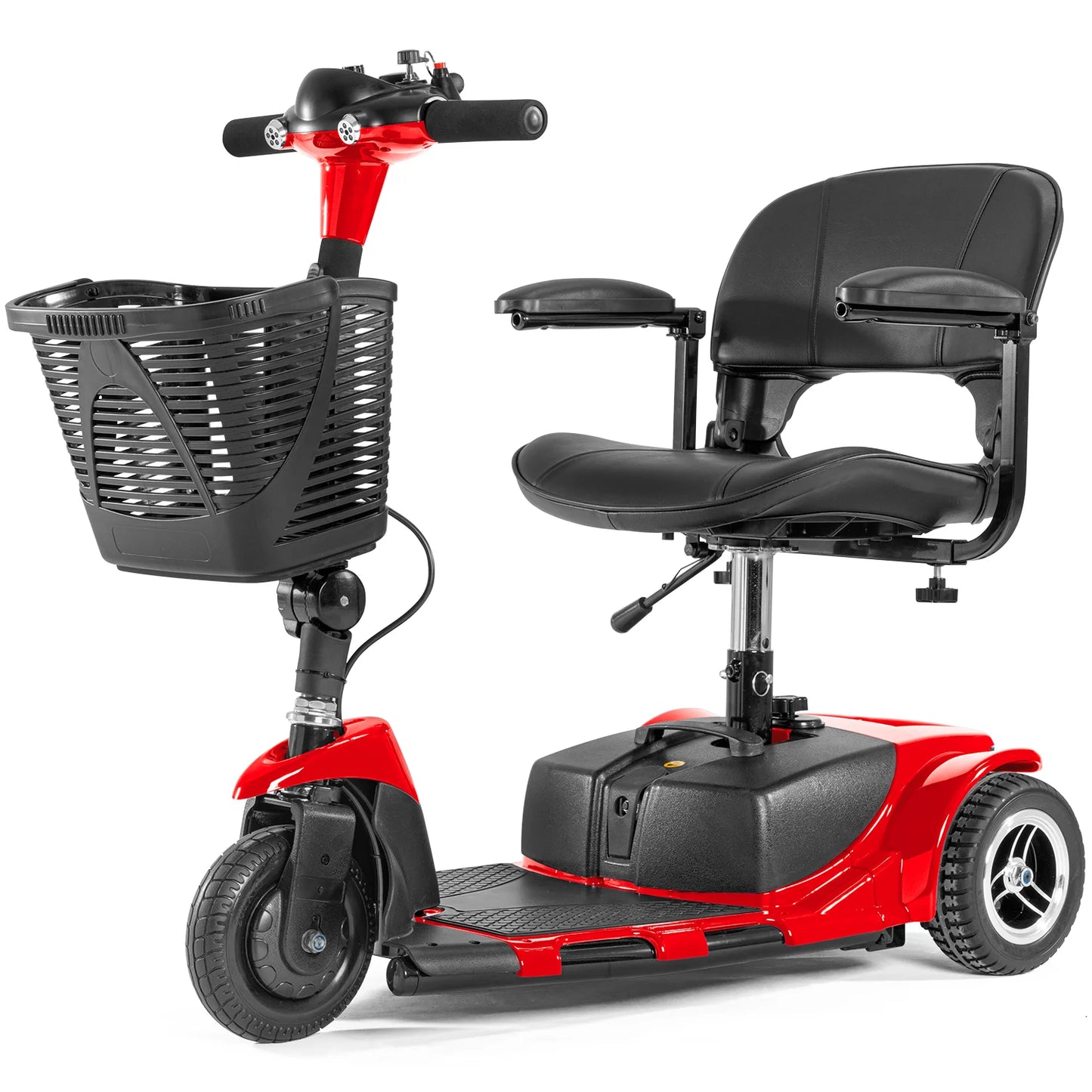 4 Wheel Folding Electric Powered Mobility Scooter/Wheelchair for Seniors, Adults
