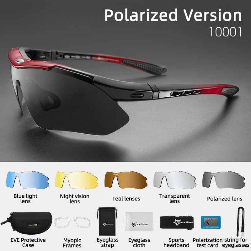 Polarized Unisex Sports Sunglasses