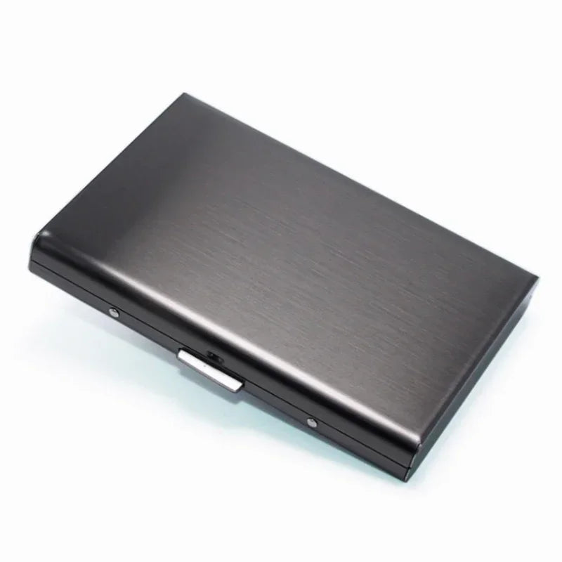 Slim Aluminum Mini Wallet, RFID Credit Card Holder