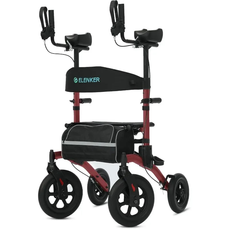 All-Terrain Standup Rollator Walker with Seat