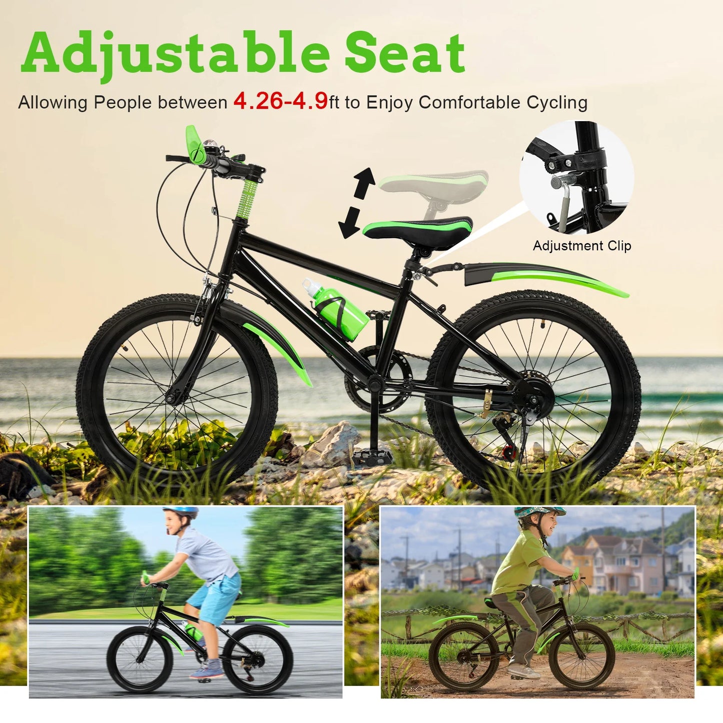 20 Inch 7 Speed Teens' Mountain Bike