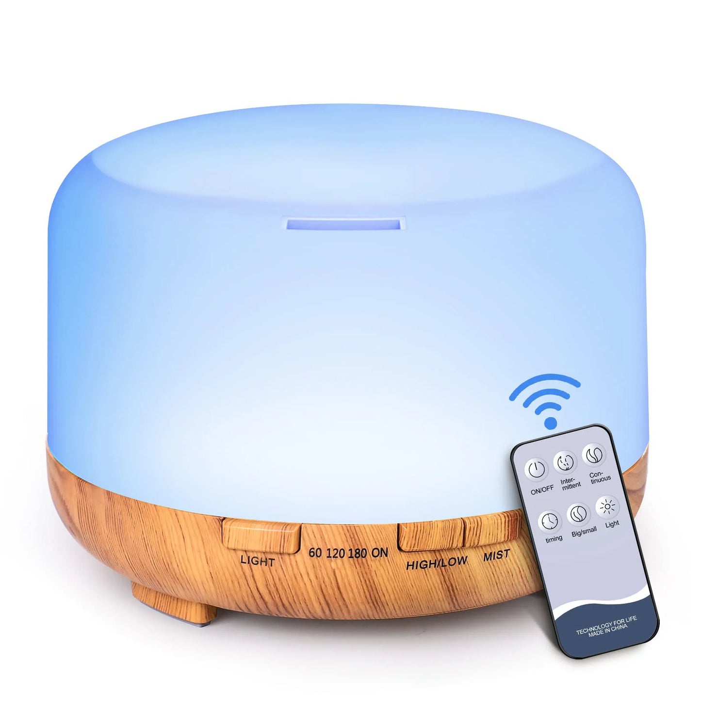 500ML Aromatherapy Oil Diffuser, Auto Shut Off