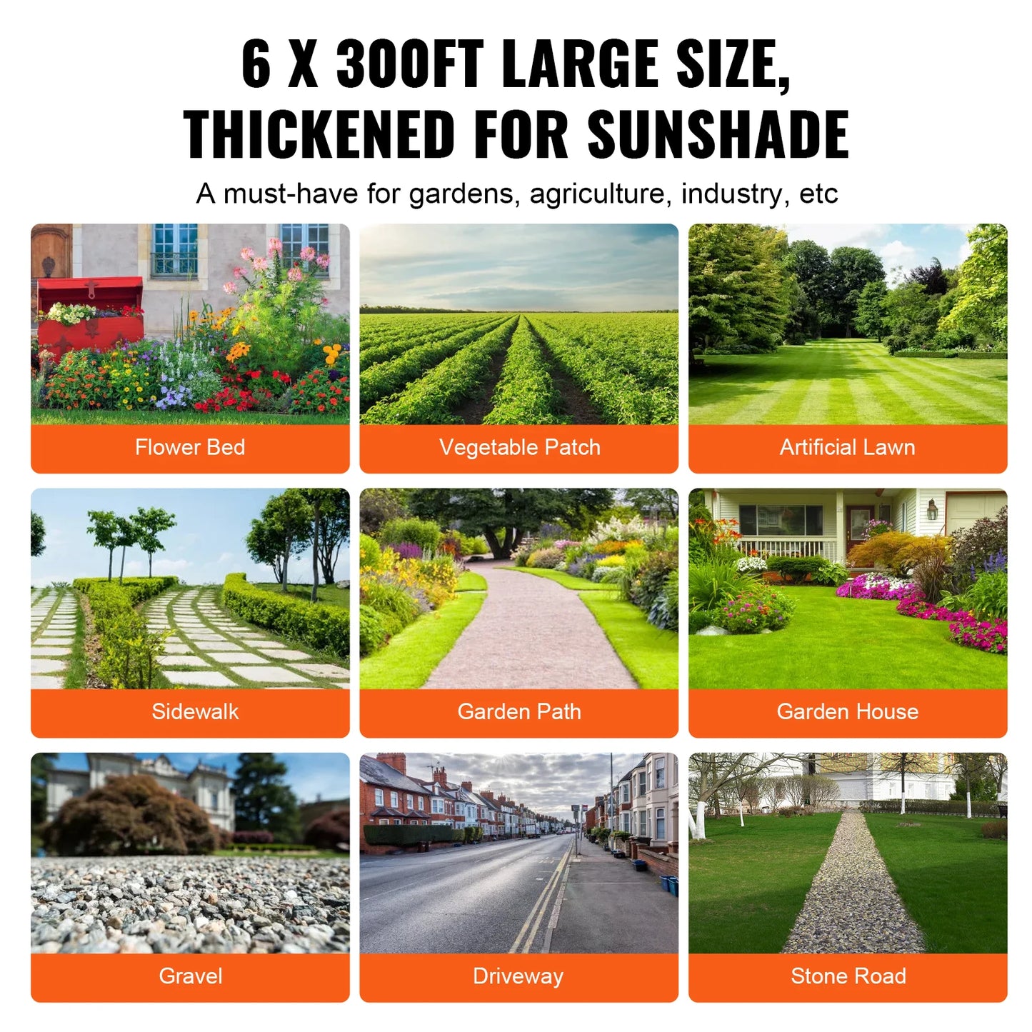 Heavy-Duty Landscape Weed Barrier