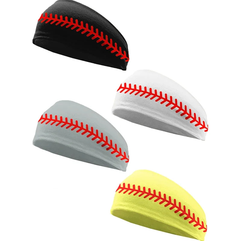 Wide Elastic Breathable Headbands, Sweatbands