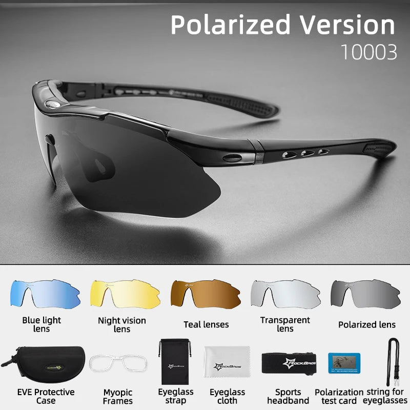 Polarized Unisex Sports Sunglasses