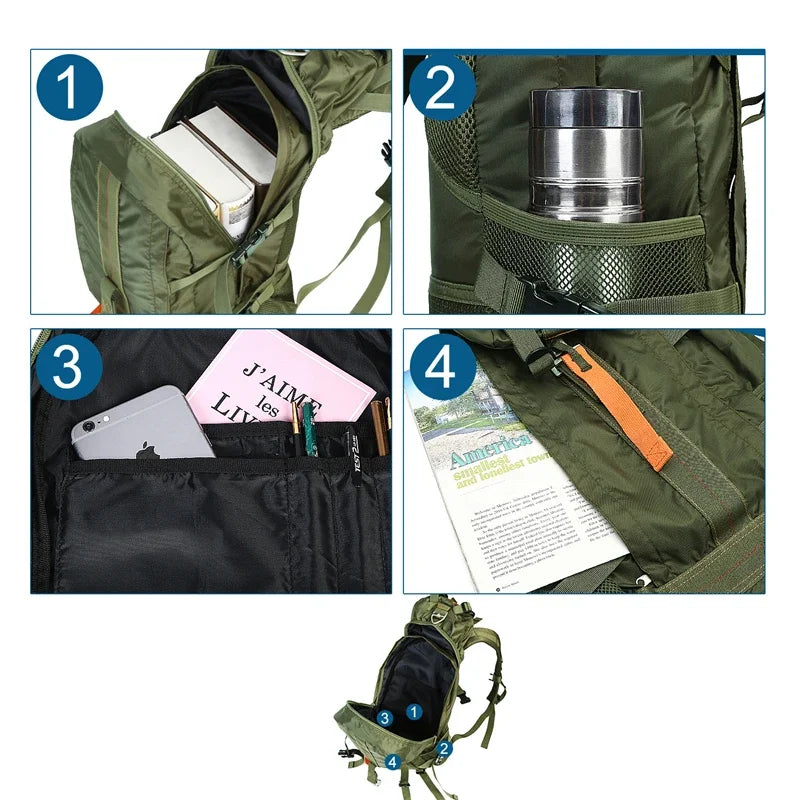 Lightweight Waterproof Backpack for Men and Women