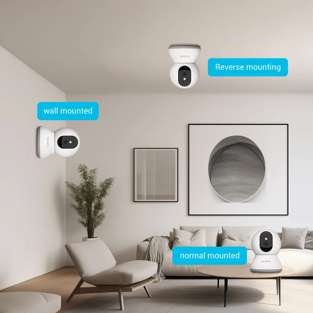 2 Pcs 2K A31S Indoor Home Security Camera