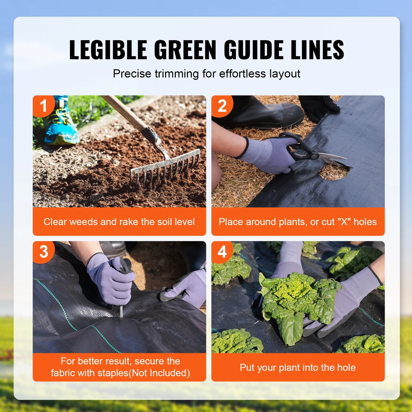 Heavy-Duty Landscape Weed Barrier